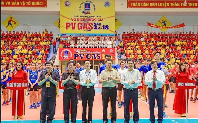 Khai mạc giải bóng chuyền vô địch quốc gia PV GAS năm 2018 - 1 Khai mạc giải bóng chuyền vô địch quốc gia PV GAS năm 2018 - 1