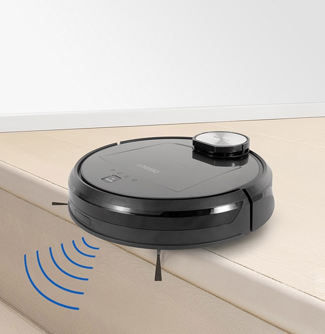 Robot hút bụi - khởi đầu cho cuộc cách mạng dọn nhà - 2 Hệ thống điều hướng thông minh Smart Laser giúp máy có thể lau dọn không bỏ sót bất cứ góc nào, đồng thời tránh được cầu thang và một số vật cản khác.