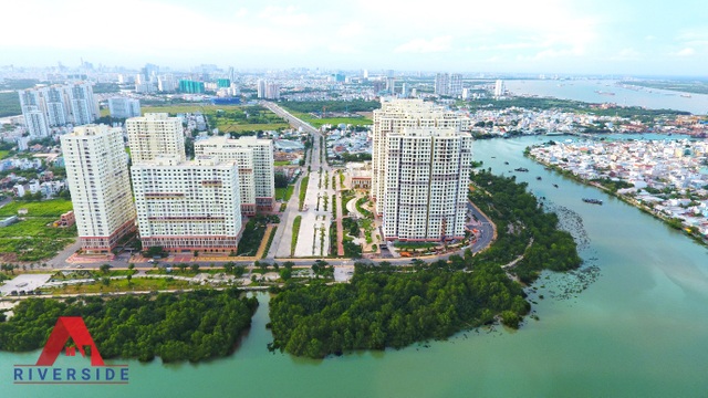 Chính thức mở bán dự án A1 Riverside quận 7 - 1 Khu căn hộ A1 Riverside sở hữu 3 mặt view sông với tầm nhìn đắt giá