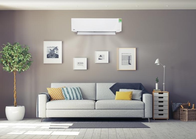 Lợi ích sức khỏe từ máy lạnh chuẩn Âu - 2 Không khí lạnh trải đều khắp phòng
