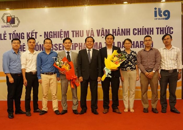 Doanh nghiệp dược Việt tích cực đầu tư hệ thống ERP để bứt phá cạnh tranh - 2 Hình ảnh: Lễ nghiệm thu và vận hành hệ thống 3S ERP.iPHARMA tại Dapharco