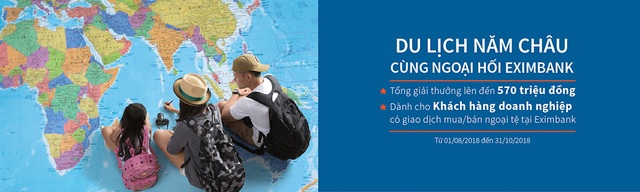 Du lịch năm châu cùng ngoại hối Eximbank - 2 Du lịch năm châu cùng ngoại hối Eximbank - 2