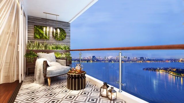 Lựa chọn ưu việt của nhà đầu tư trước sức hút căn hộ cho thuê ven Hồ Tây - 2 Những căn hộ có tầm nhìn đẹp ra sông, hồ luôn thu hút khách thuê hạng sang