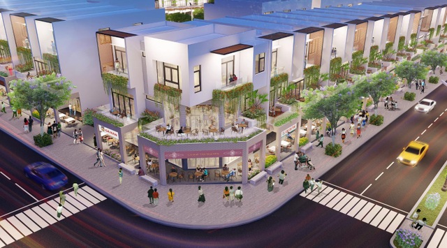 Thời điểm vàng để đầu tư vào Para Grus - Đô thị tại KN Paradise Cam Ranh - 3 Shophouse Para Grus sầm uất, nhộn nhịp