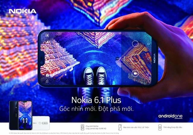 Nếu bạn là fan của điện thoại “tai thỏ”, đừng bỏ lỡ Nokia 6.1 Plus! - 1 Nếu bạn là fan của điện thoại “tai thỏ”, đừng bỏ lỡ Nokia 6.1 Plus! - 1