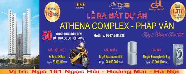 "Cháy hàng" Athena Complex Pháp Vân - 4 "Cháy hàng" Athena Complex Pháp Vân - 4
