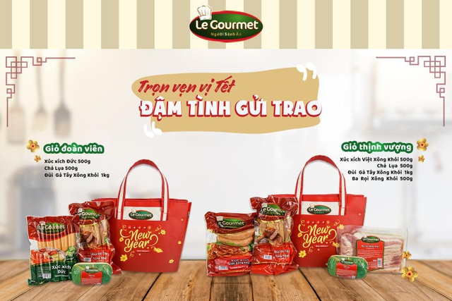 Trọn vẹn vị Tết, đậm tình gửi trao với giỏ quà Tết 2019 từ Le Gourmet - Ảnh 3. Trọn vẹn vị Tết, đậm tình gửi trao với giỏ quà Tết 2019 từ Le Gourmet - Ảnh 3.