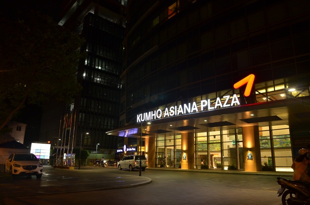 Tòa nhà Kumho Asiana Plaza nơi xảy ra vụ việc