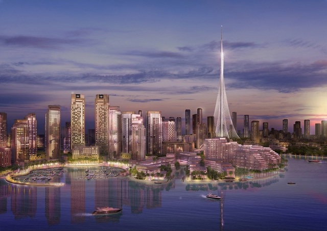 Khoảnh khắc hoành tráng đẹp khó tin của Dubai nhìn từ trên cao - 10 The Tower là tác phẩm của kiến trúc sư Tây Ban Nha – Thụy Sỹ nổi tiếng Santiago Calatrava thiết kế. Công trình dự kiến sẽ hoàn thành vào năm 2020.