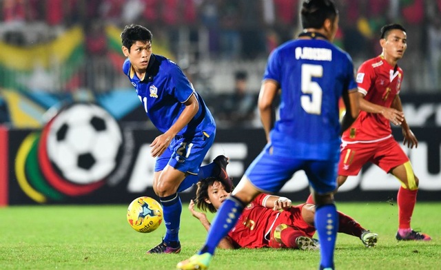 Báo chí Thái Lan phấn khích với chiến thắng của đội nhà trước Myanmar - 1 Thái Lan quá mạnh so với Myanmar