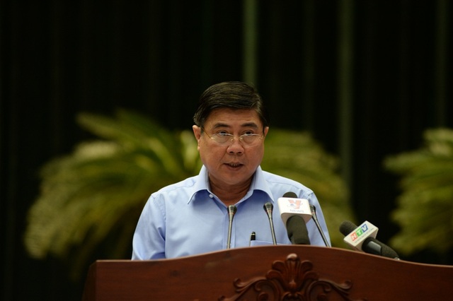 Nhiệm vụ cụ thể của Chủ tịch và các Phó Chủ tịch TPHCM - 1 Chủ tịch UBND TPHCM Nguyễn Thành Phong