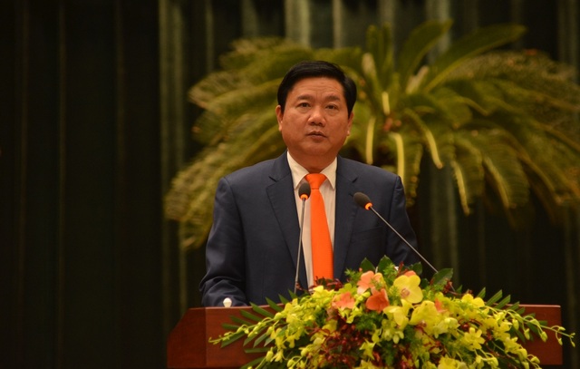 Bí thư Thăng: Bà con kiều bào đã đem đến xung lực mới cho TPHCM - 1 Bí thư Thành ủy TPHCM Đinh La Thăng cảm ơn kiều bào đã hiến kế cho TPHCM trên con đường phát triển và khẳng định tạo điều kiện thuận lợi cho kiều bào về nước đầu tư
