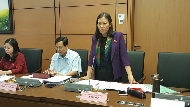 Đề nghị Chánh án TAND Tối cao xem lại việc bồi thường cho ông Nén - 1 Chủ nhiệm Ủy ban Tư pháp của Quốc hội Lê Thị Nga (Ảnh: Thế Kha).