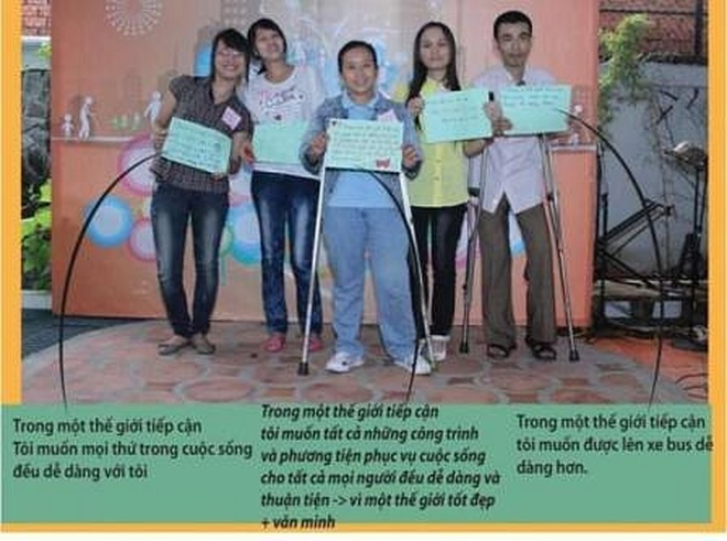 Chung tay “vẽ” bản đồ cho người khuyết tật bước ra xã hội! - 27 Chung tay “vẽ” bản đồ cho người khuyết tật bước ra xã hội! - 27
