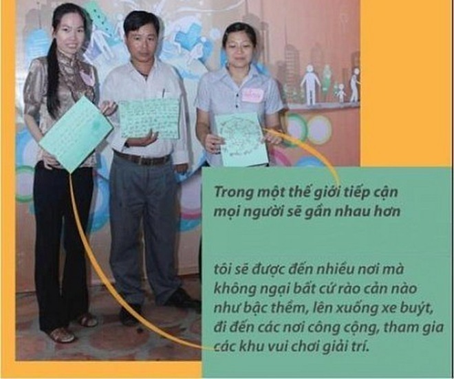 Chung tay “vẽ” bản đồ cho người khuyết tật bước ra xã hội! - 26 Chung tay “vẽ” bản đồ cho người khuyết tật bước ra xã hội! - 26