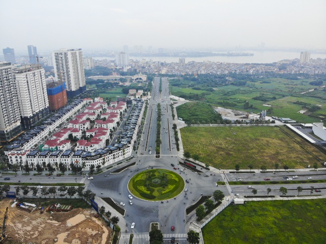 Toàn cảnh tuyến đường 8 làn kết nối 3 quận ở Hà Nội - 3 Toàn cảnh tuyến đường 8 làn kết nối 3 quận ở Hà Nội - 3
