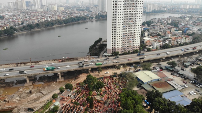 Toàn cảnh dự án đường vành đai 3 dưới thấp qua hồ Linh Đàm - 4