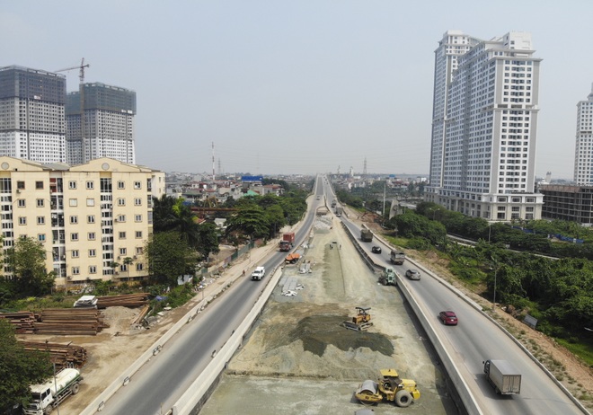 Hà Nội: Cầu cạn hơn 5000 tỷ gấp rút hoàn thành giữa mùa dịch Covid-19 - 11 Hà Nội: Cầu cạn hơn 5000 tỷ gấp rút hoàn thành giữa mùa dịch Covid-19 - 11