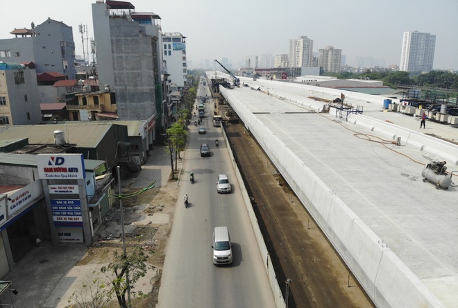 Hà Nội: Cầu cạn hơn 5000 tỷ gấp rút hoàn thành giữa mùa dịch Covid-19 - 14 Hà Nội: Cầu cạn hơn 5000 tỷ gấp rút hoàn thành giữa mùa dịch Covid-19 - 14