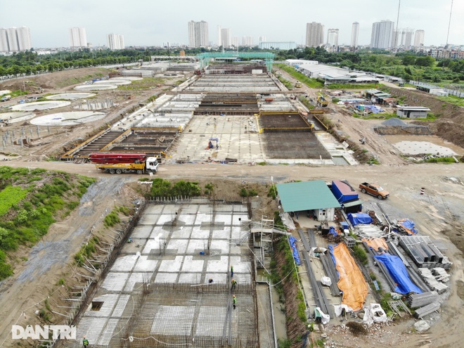 Hà Nội: Nhìn từ trên cao dự án xử lý nước thải chục nghìn tỷ dần hình thành - 9 Hà Nội: Nhìn từ trên cao dự án xử lý nước thải chục nghìn tỷ dần hình thành - 9