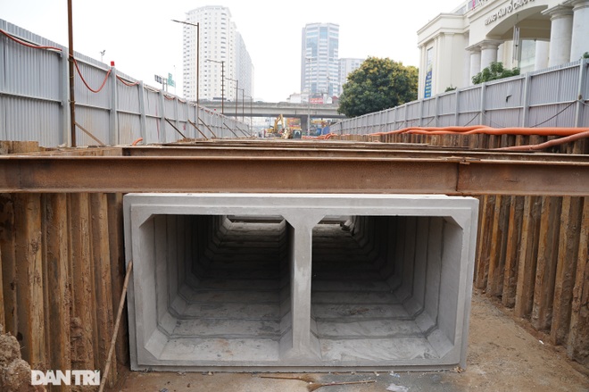 Đẩy nhanh tiến độ xây dựng hầm chui 700 tỷ đồng ở Hà Nội sau kỳ nghỉ Tết - 3 Đẩy nhanh tiến độ xây dựng hầm chui 700 tỷ đồng ở Hà Nội sau kỳ nghỉ Tết - 3