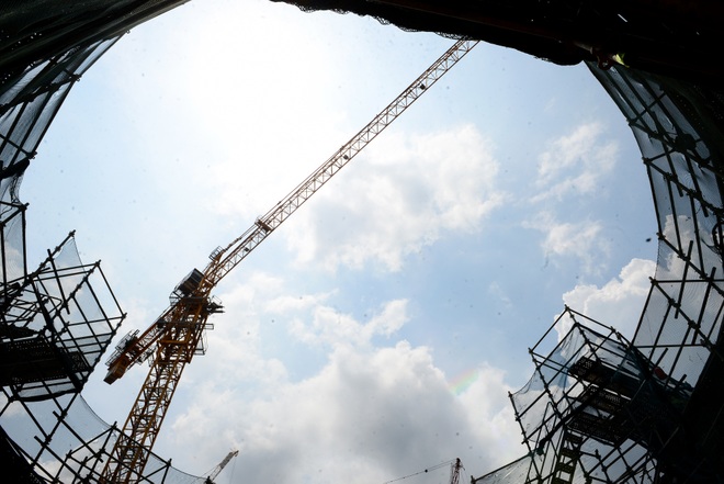 Khám phá giếng trời khổng lồ ăn sâu xuống lòng đất tại ga Metro Bến Thành - 7 Khám phá giếng trời khổng lồ ăn sâu xuống lòng đất tại ga Metro Bến Thành - 7