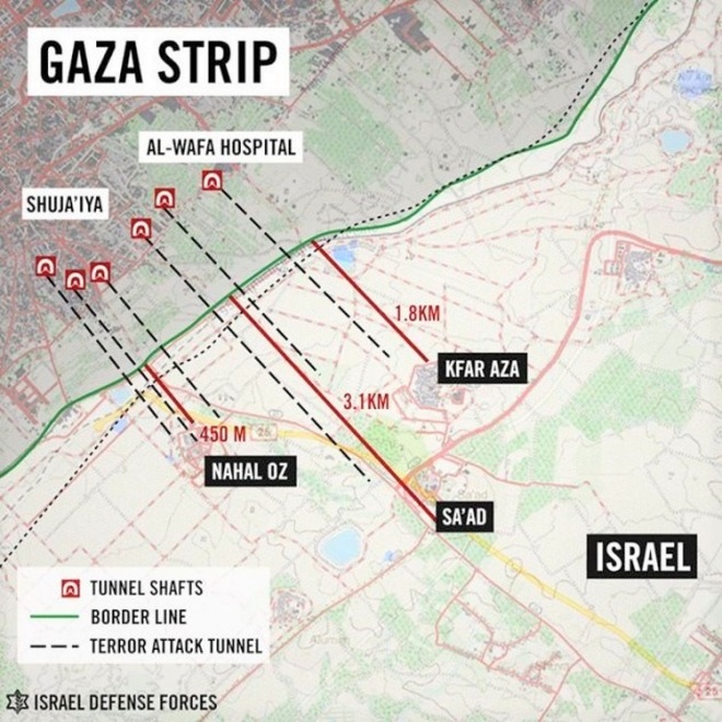Những điều ít biết về địa đạo bí ẩn của lực lượng Hamas ở Dải Gaza - 2