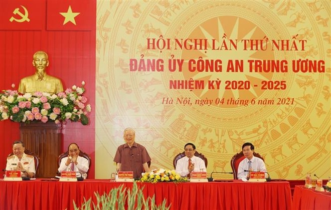 Ba lãnh đạo chủ chốt tham gia Đảng ủy Công an Trung ương - 1