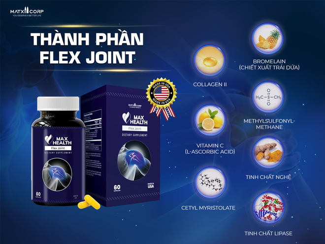 Flex Joint - giải pháp bổ xương khớp cho mọi người - 2