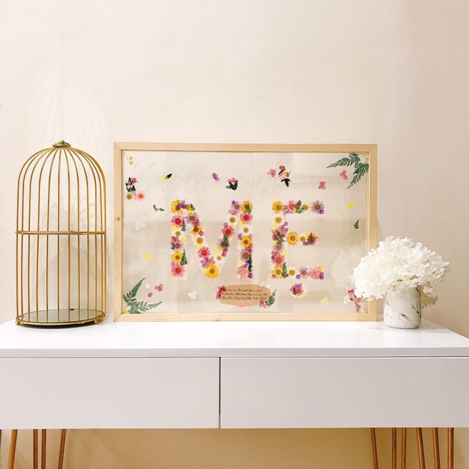 Quyết định nghỉ việc, cô gái 9X khởi nghiệp với tranh hoa khô tuyệt đẹp - 4 Quyết định nghỉ việc, cô gái 9X khởi nghiệp với tranh hoa khô tuyệt đẹp - 4