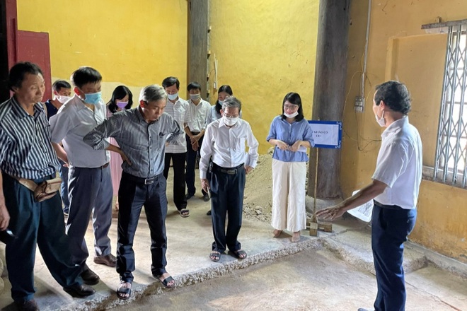 Khảo cổ ngôi điện đặt ngai vàng vua Nguyễn: Xuất lộ nhiều dấu tích xưa - 2 Khảo cổ ngôi điện đặt ngai vàng vua Nguyễn: Xuất lộ nhiều dấu tích xưa - 2