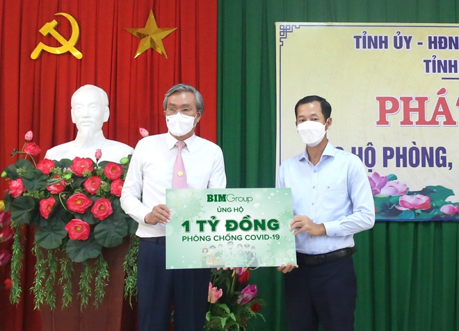 Tập đoàn BIM Group tích cực ủng hộ công tác phòng, chống Covid-19 - 3 Tập đoàn BIM Group tích cực ủng hộ công tác phòng, chống Covid-19 - 3