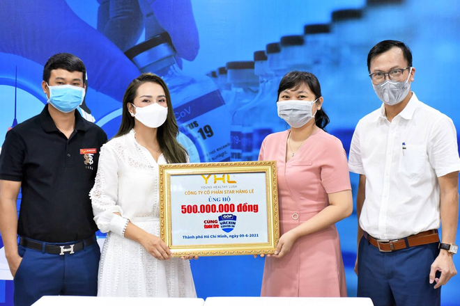 YHL Star Hằng Lê ủng hộ 500 triệu đồng cho Quỹ vắc xin phòng Covid-19 - 1