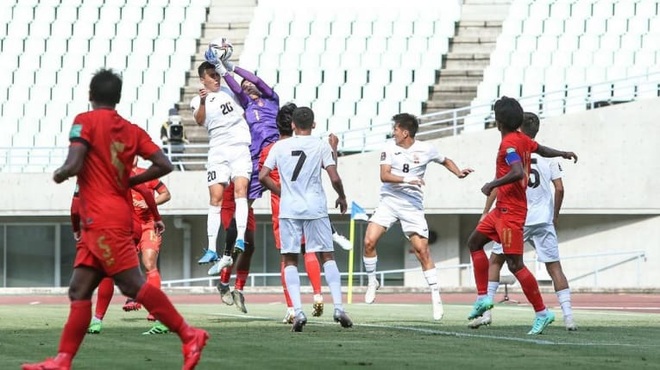 Đội tuyển Myanmar thua đậm Kyrgyzstan 1-8 ở vòng loại World Cup - 2