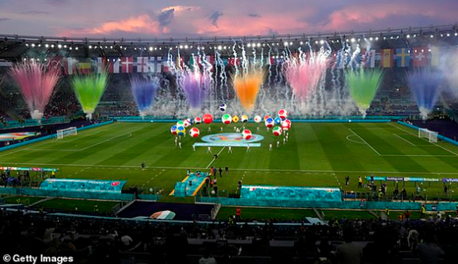 Lễ khai mạc đầy màu sắc và ấn tượng của Euro 2020 - 6