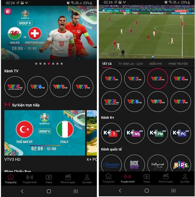 Cách xem trực tiếp các trận đấu tại Euro 2020 trên smartphone và máy tính - 4