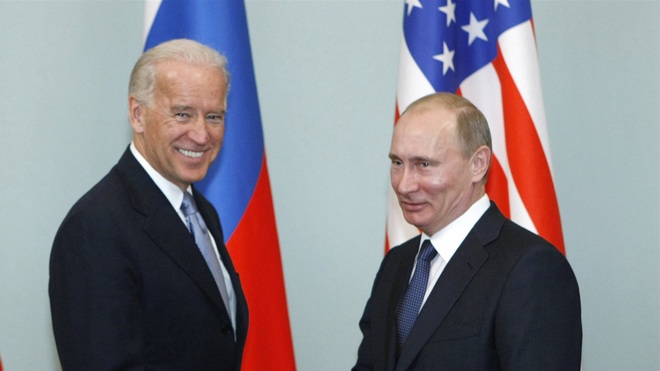 Phản ứng bất ngờ của Tổng thống Putin khi bị hỏi khó về ông Biden - 1