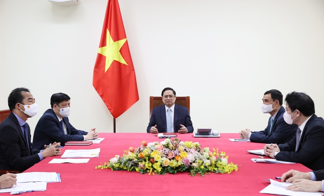 Việt Nam và Pháp nhất trí hỗ trợ cung cấp vắc xin phòng Covid-19 - 1