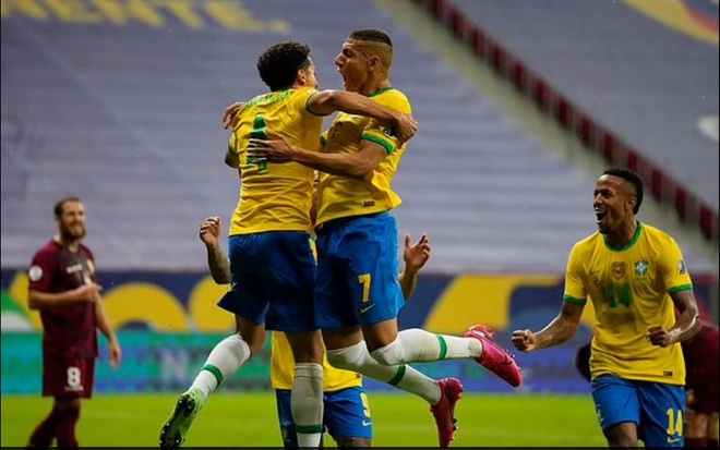 Brazil 3-0 Venezuela: Neymar kiến tạo và ghi bàn trên chấm phạt đền - 5