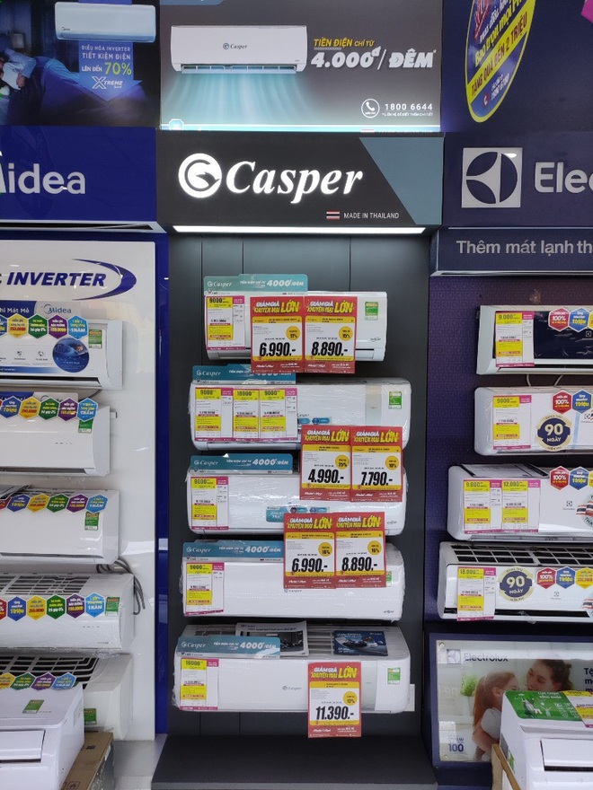 Vì sao thương hiệu Casper thống lĩnh top 3 thị trường điều hòa? - 1 Vì sao thương hiệu Casper thống lĩnh top 3 thị trường điều hòa? - 1
