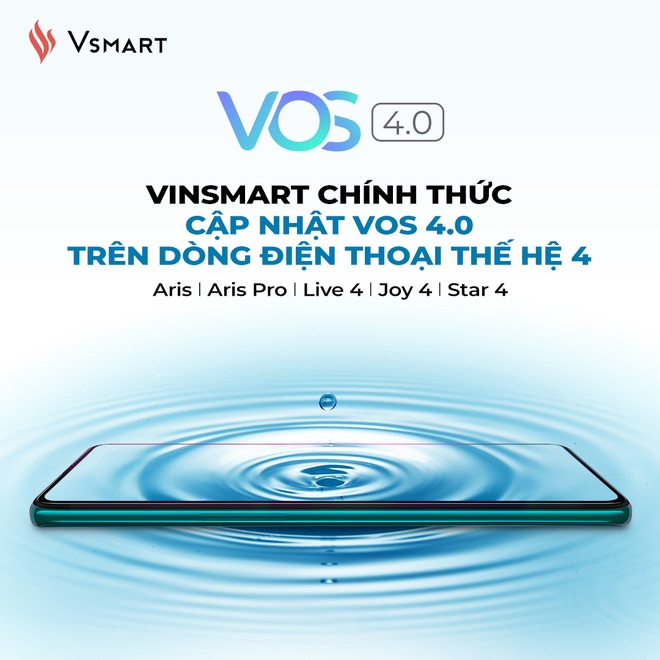 VinSmart cập nhật 4.0 trên dòng điện thoại thế hệ 4 - 1