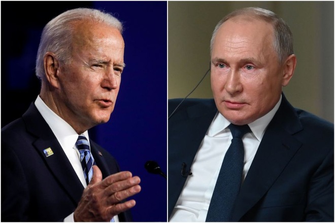 Ông Biden tuyên bố vạch lằn ranh đỏ với ông Putin - 1 Ông Biden tuyên bố vạch lằn ranh đỏ với ông Putin - 1