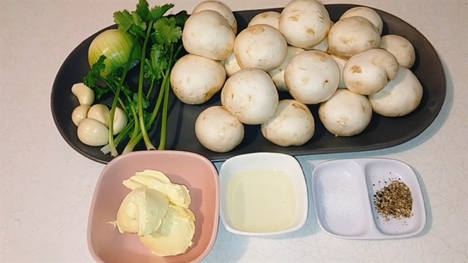 Học cách làm nấm mỡ áp chảo bơ tỏi cực ngon - 1