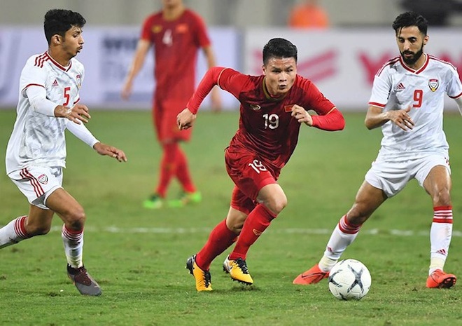 Lịch sử đối đầu của đội tuyển Việt Nam và UAE - 2