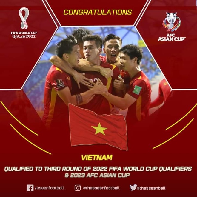 CĐV châu Á chúc mừng đội tuyển Việt Nam làm nên lịch sử - 1