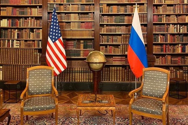 Căn phòng đặc biệt diễn ra cuộc gặp đối mặt Biden - Putin - 1