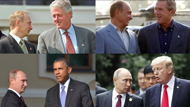 Tổng thống Putin lạnh lùng trong mắt các đời tổng thống Mỹ - 1