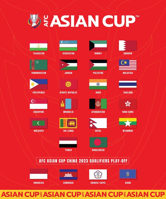 Thái Lan, Philippines, Malaysia tranh vé dự Asian Cup 2023 - 2