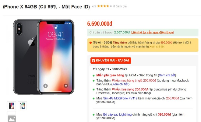 iPhone X, iPhone 11 mất Face ID về Việt Nam với giá rẻ, cẩn thận khi mua - 1