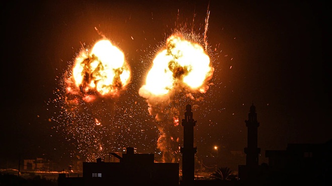 Tên lửa đối đầu bóng bay, Gaza lại chìm trong biển lửa - 1 Tên lửa đối đầu bóng bay, Gaza lại chìm trong biển lửa - 1